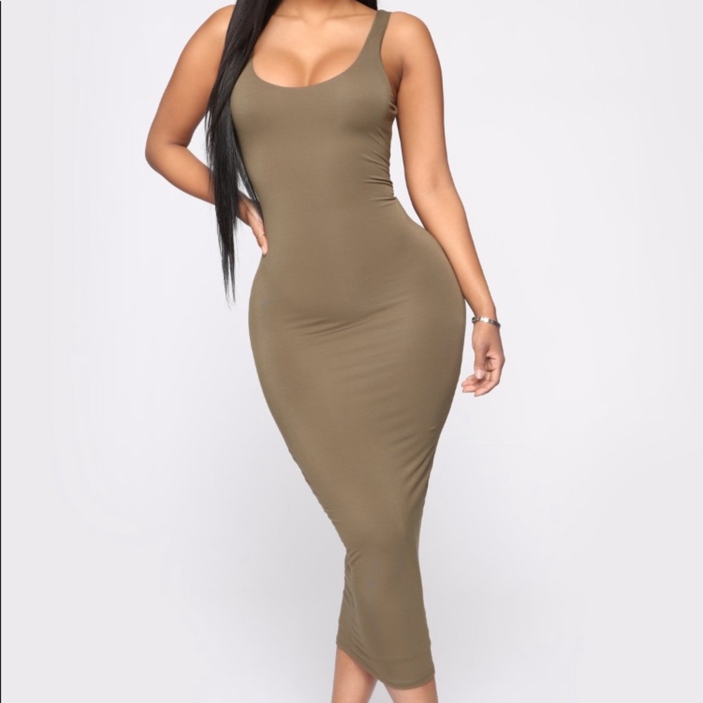 Green Midi Dress